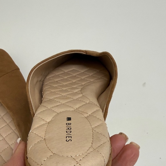 Birdies Women's Brown Suede Flats - Picture 5 of 5